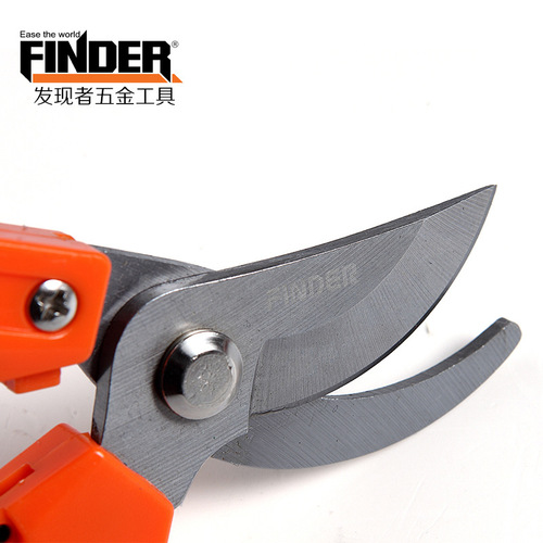 Discoverer Hardware Agricultural Bonsai Fruit Picking Tools Garden Scissors Pruning Shears Manufacturer Wholesale Gardening Branch Scissors