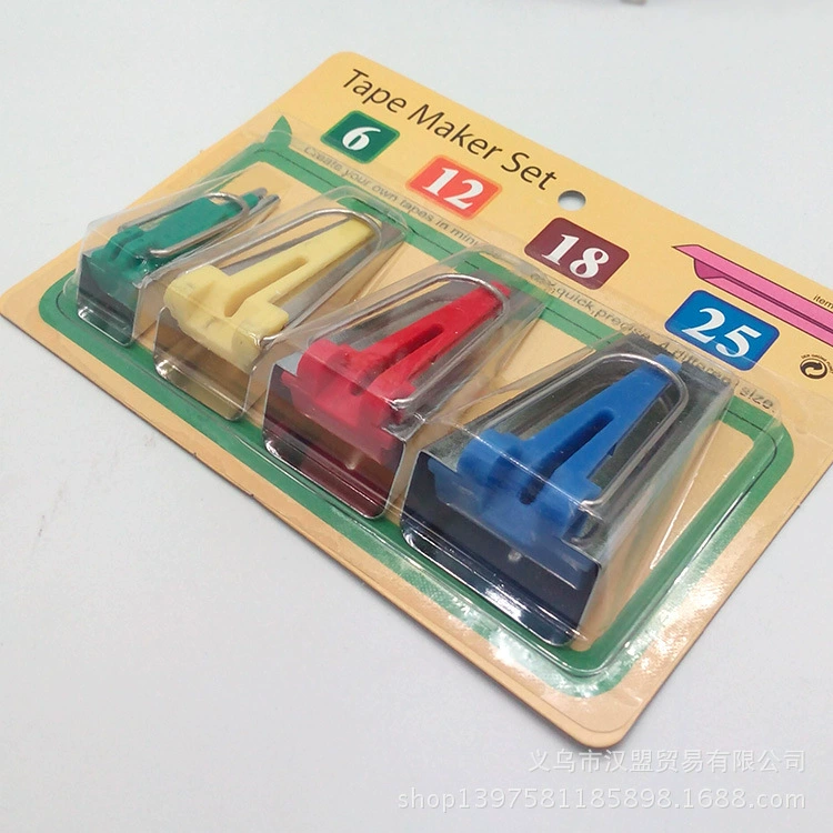 DIY лоскутное шитье специальный инструмент ленточный связующий ролик обжимной цилиндр вытяжной цилиндр 6/12/18/25 мм набор