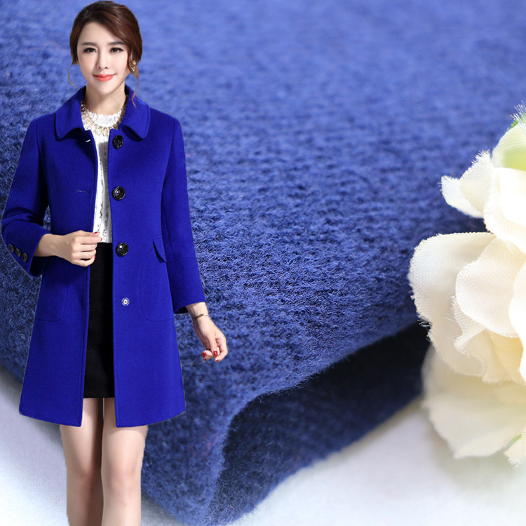 厂家直销 双面磨毛呢大衣面料 YH479 服装家纺面料批发