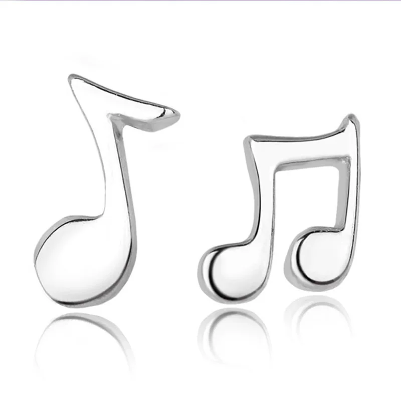 Серьги платиновое цирконие, Aliexpress, японско korean, 18 карат