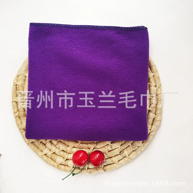 210GSM Фабрика Продажа волокна торт полотенце 20*20 свадебный подарок торт полотенце