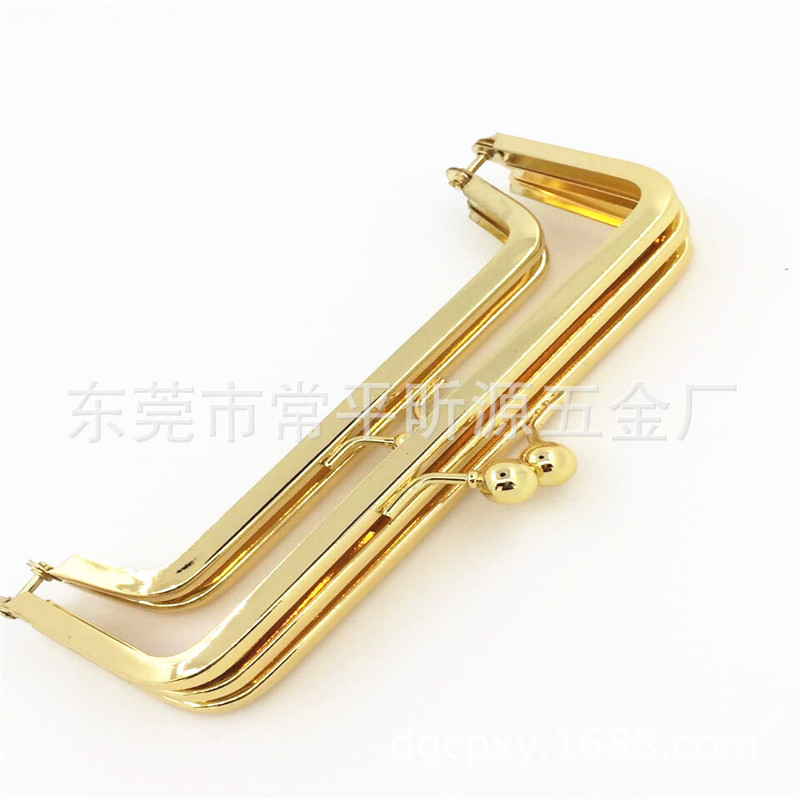 供应箱包手袋五金铰，金属五金钱包夹云朵包铝合金铰玩具包五金口