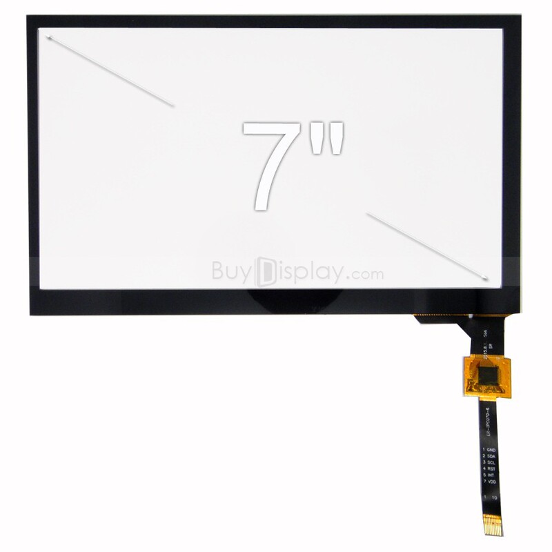7inch Capacitive Touch Screen with FT5316 Controller Resolution 800x480