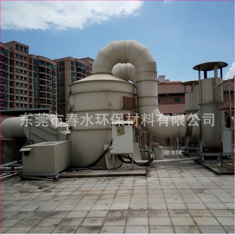 除尘器设备厂优惠供应电镀酸雾洗涤塔-废气处理成套设备喷淋设备