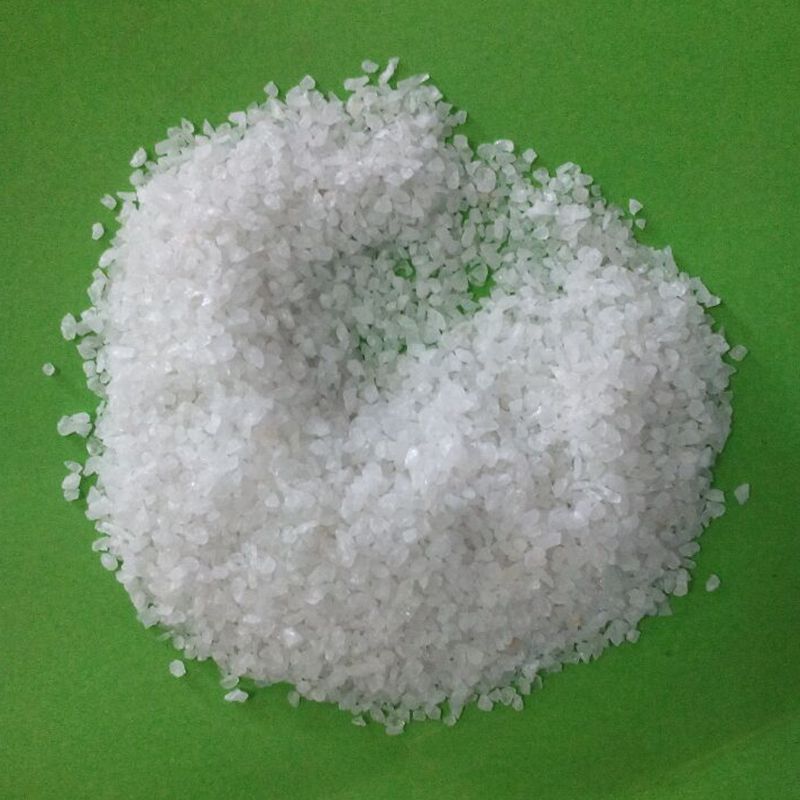 青岛酸洗石英砂白色石英沙滤料 1-2mm净水过滤白砂