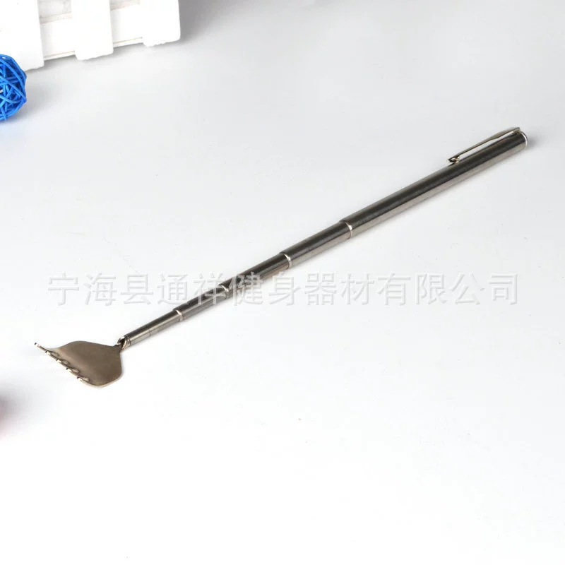 [伸缩抓痒不求人痒痒挠 伸缩痒痒绕小款 不锈钢不求人按摩器批发]