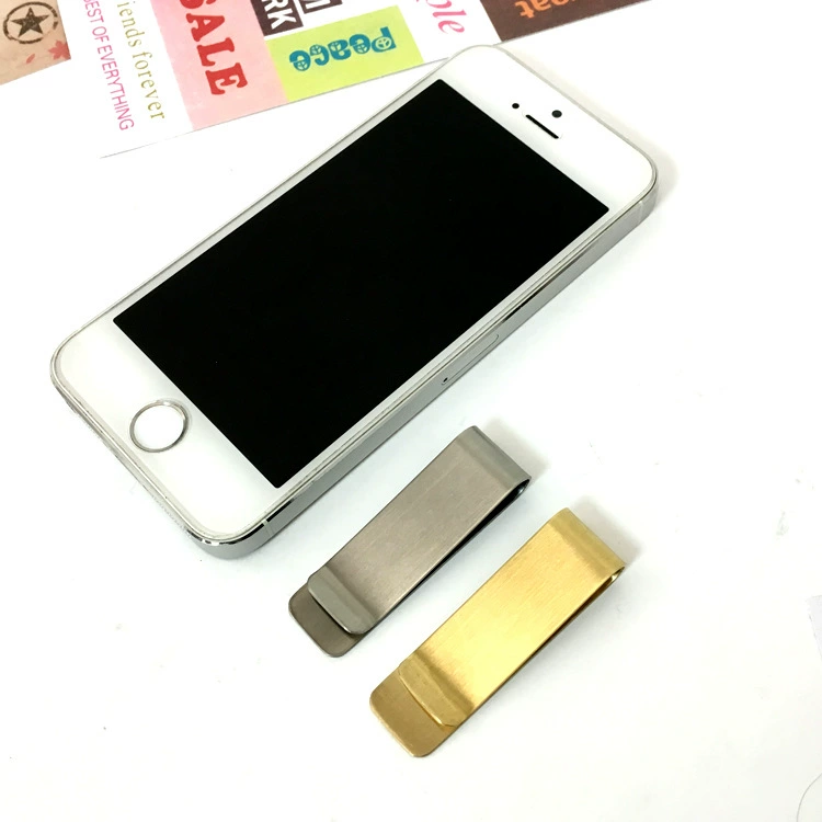 Тонкий латовый металлопBronze кошелек