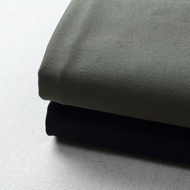 厂家直供 涤棉防水纱卡高色牢度作训服面料钓鱼裤 连体服装批发