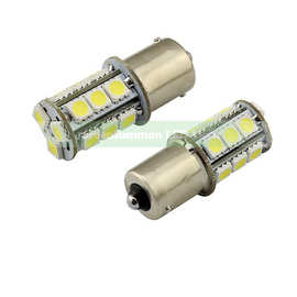 汽车led倒车灯刹车灯转向灯12vBA15S11561157114218led5050暖白