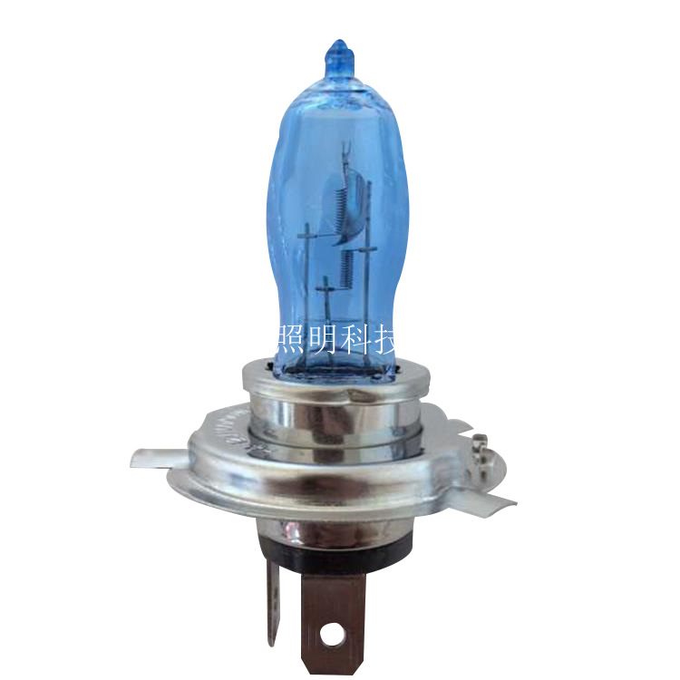 Linterna del coche H4 HOD 12V100W luz blanca bombilla halógena de cuarzo