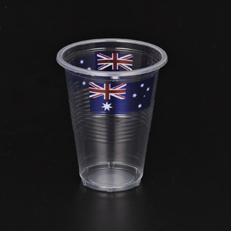 500ml一次性PP塑料杯奶茶杯啤酒杯外贸杯厂家直销果冻杯环保材质
