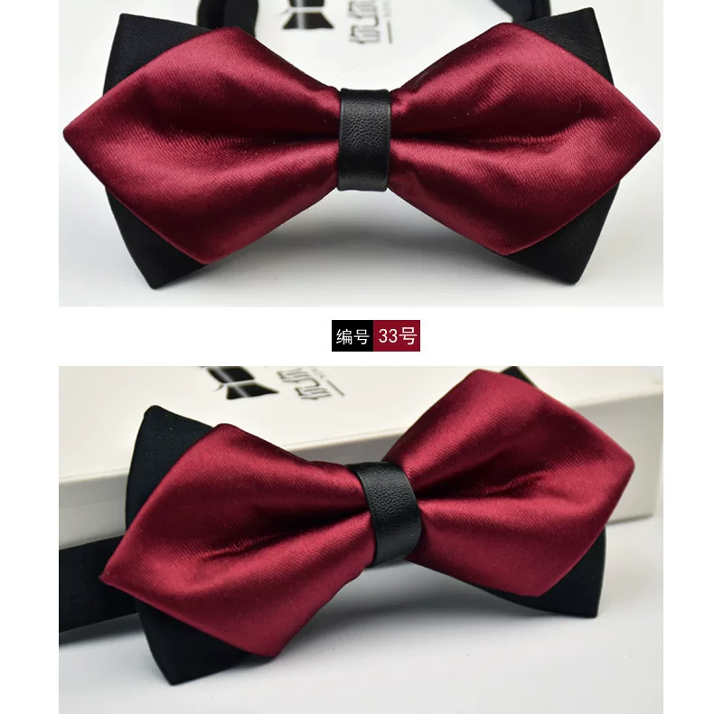 Bow tie with bow pointy toe, Korean style, polyester, wholesale