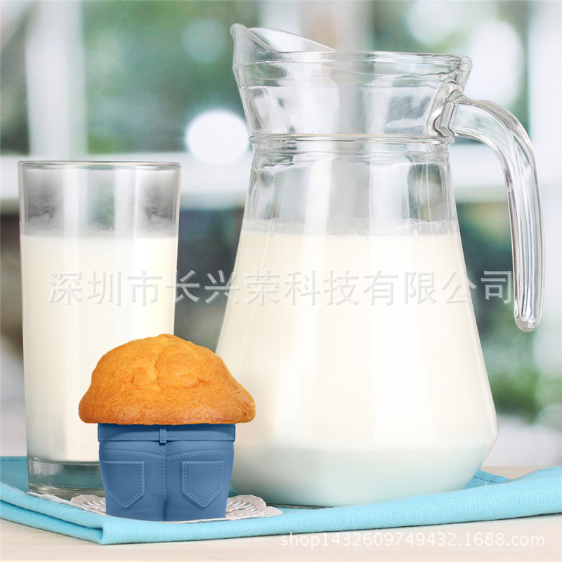 厂家现货供 烘培工具 创意牛仔裤蛋糕模 DIY 硅胶蛋糕模 批发