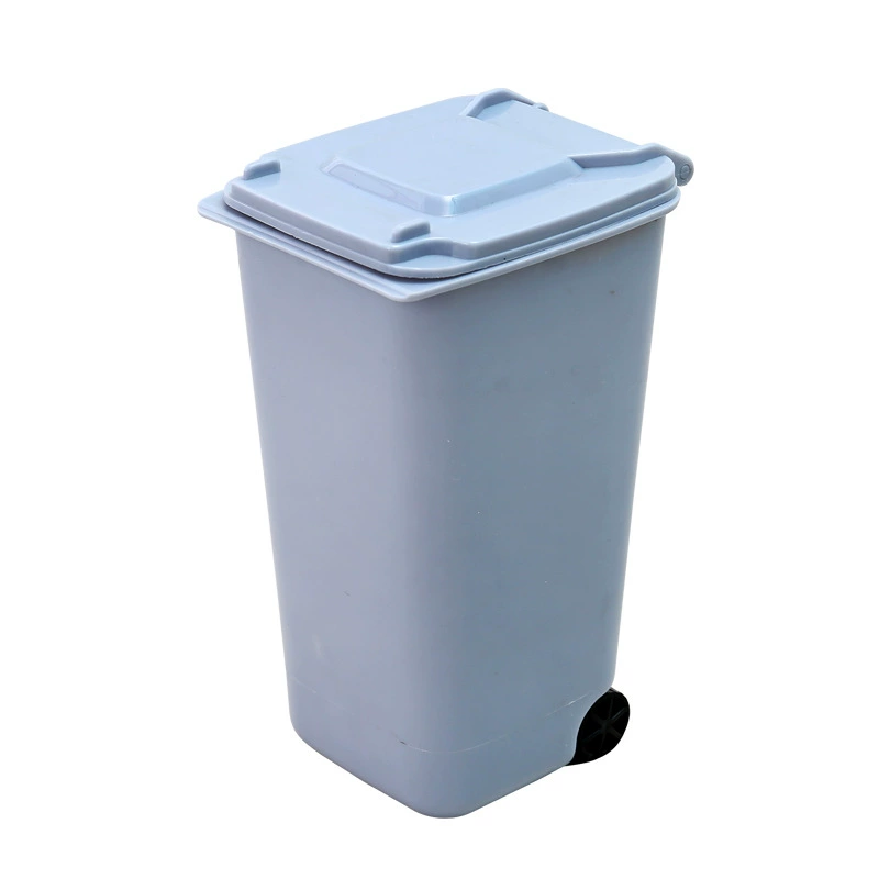 Kanda маленькая пластиковая мусорка и держатель для ручек, 10x8x15.5 см, чёрный/синий/зелёный/красноватый - напрямую с фабрики