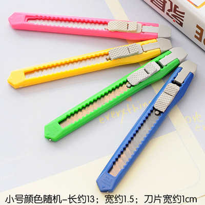 Cuchillo de metal grande arte cuchillo herramienta cuchillo papel pintado tijeras de corte con cuchilla afilada cortador de papel pequeño tamaño cuchillo hecho a mano