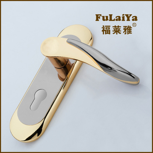 Supply indoor door lock single tongue A0202D Titanium Black Gold indoor door lock single tongue minimalist indoor door lock single tongue