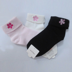 JK uniform socks, embroidered short socks, campus cute short socks, 3 colors