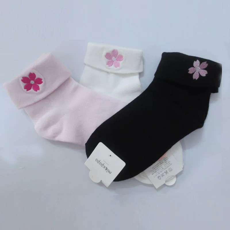 Cute student pleated skirt, with embroidery, 3 colors