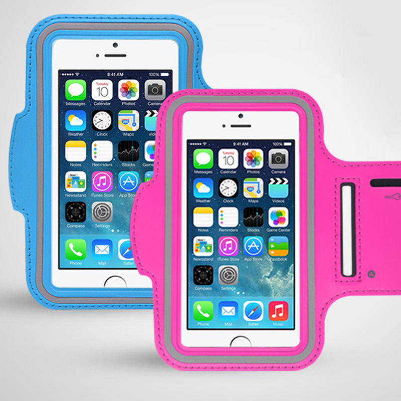 Sports arm bag outdoor running mobile phone arm bag men and women wrist bag Apple 6plus arm band iphone6S arm sleeve