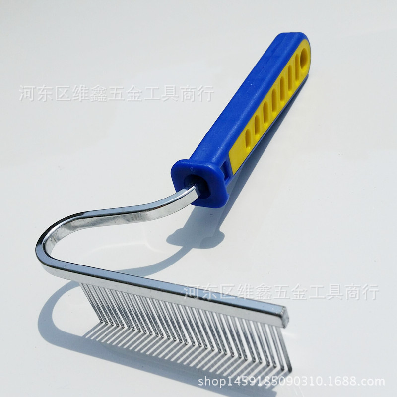 Pet supplies wholesale dog comb rake large medium dog hair open comb beauty brush