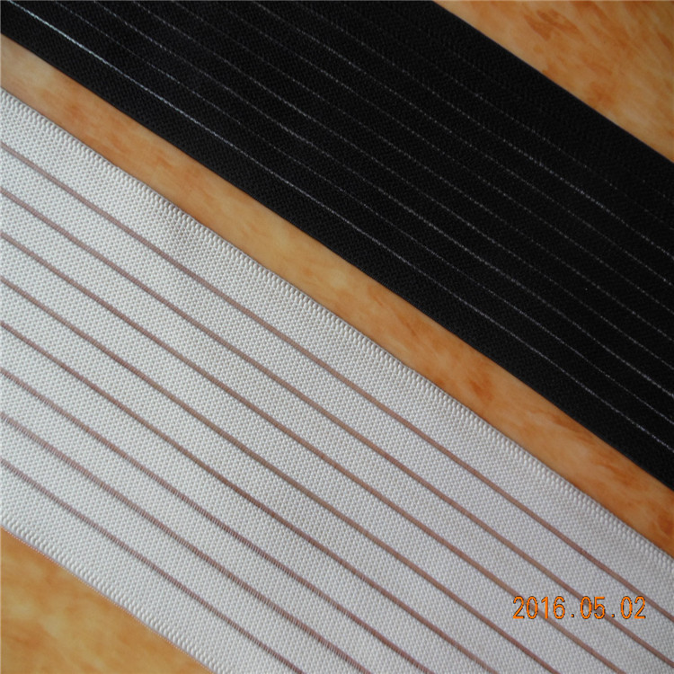 梭织针织鱼丝松紧带 毛面光面 器械用品松紧带 可做 厂家供货