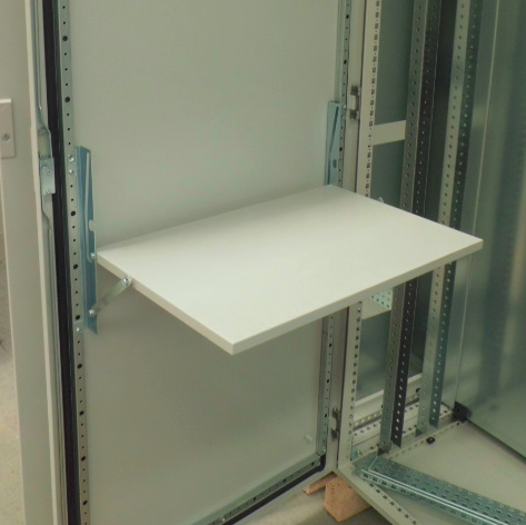 机柜托架式台面，电控柜电脑托架（在检修或编程时能够放置设备）