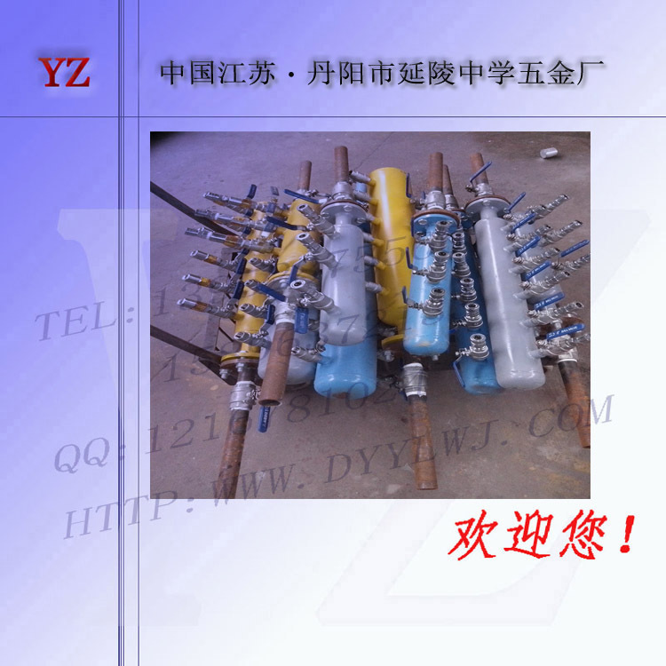 天然气集头箱集气包 压缩空气氧气空气分气包 工位集中供气集气包