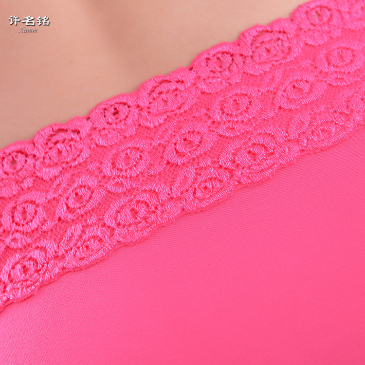 小天儿 Lace comfortable pants, high waist