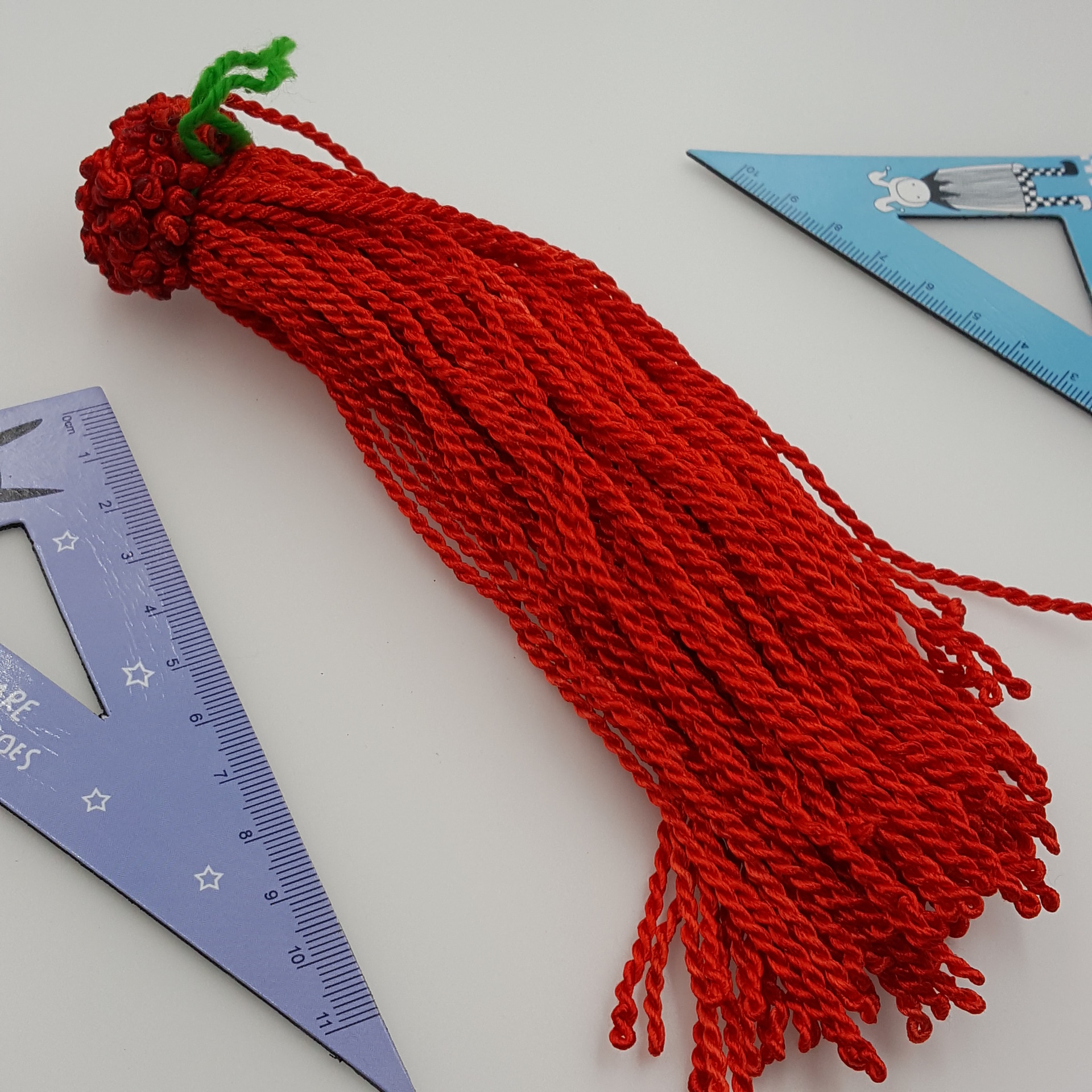 한 손 로프 레드