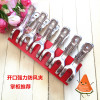 [6 installations] One yuan strong opening windproof clip a flat clip one yuan store goods source Yiwu Ri use department store wholesale