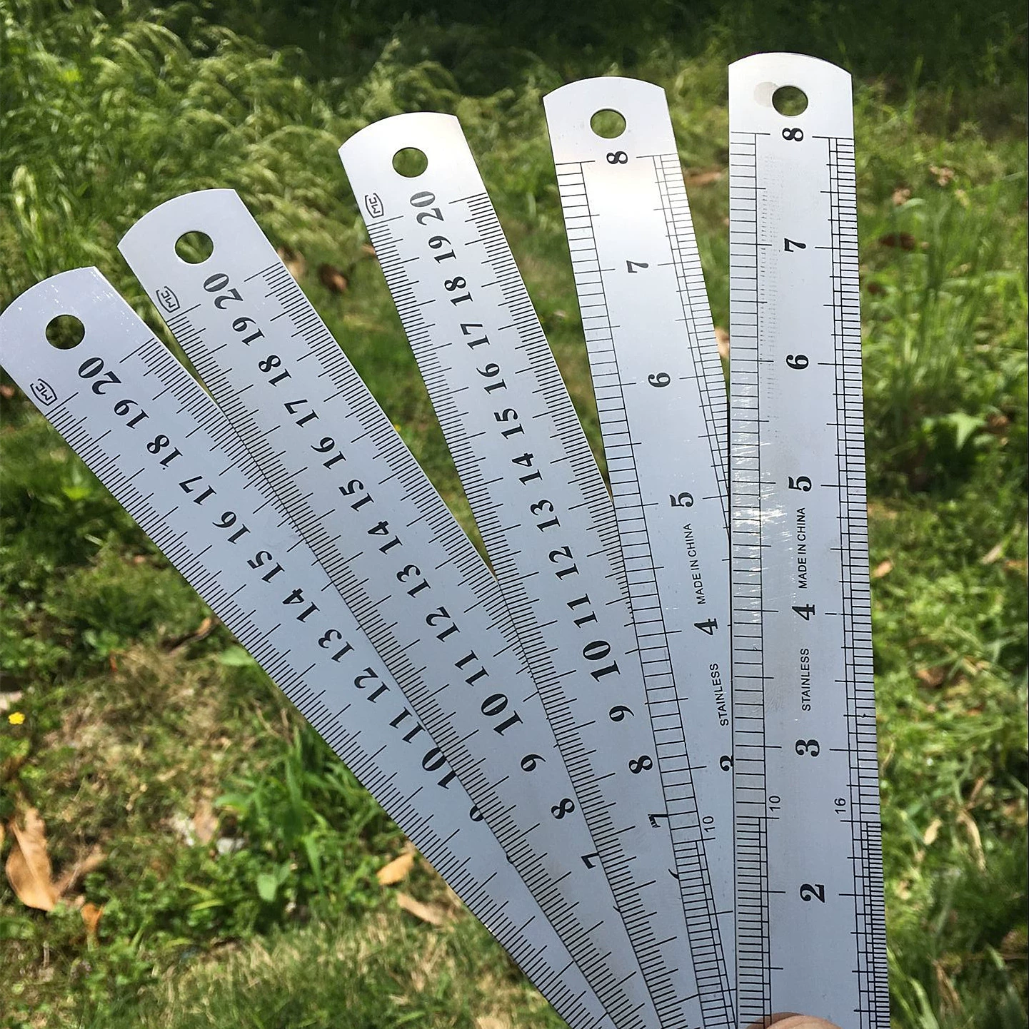 Ruler stainless steel, direct factory sales, 20cm, wholesale, 200mm