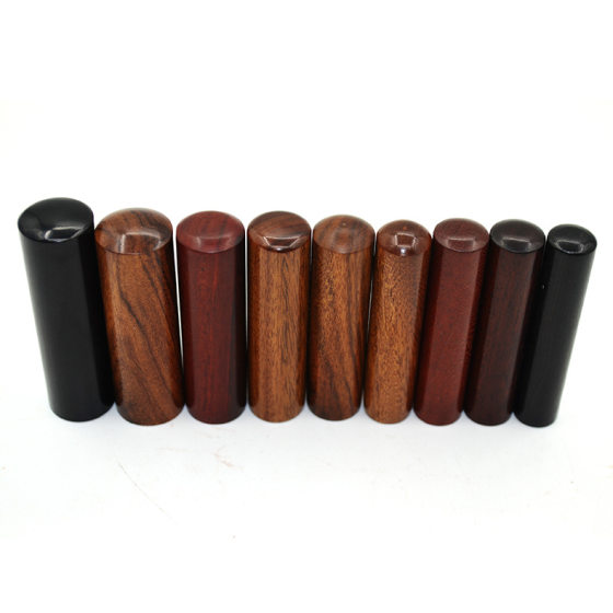 Vintage Wood wooden seal custom sandalwood round seal seal seal material wholesale large quantity excellent price