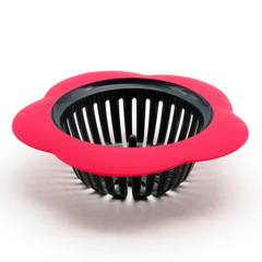 Amazon New Pattern Kitchen Sink Filter Drain Bathroom Floor Drain Dishwashing Pool Anti-Clog Divert