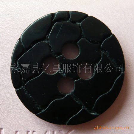 激光雕刻扣 裂纹树脂扣  树脂钮扣   树脂辅料  树脂饰品