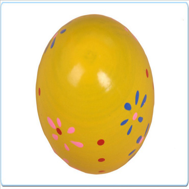 Nuevo exquisito huevo de arena de colores de alta calidad de madera redonda Bola de arena de los niños de educación temprana de inteligencia instrumento de percusión de juguete