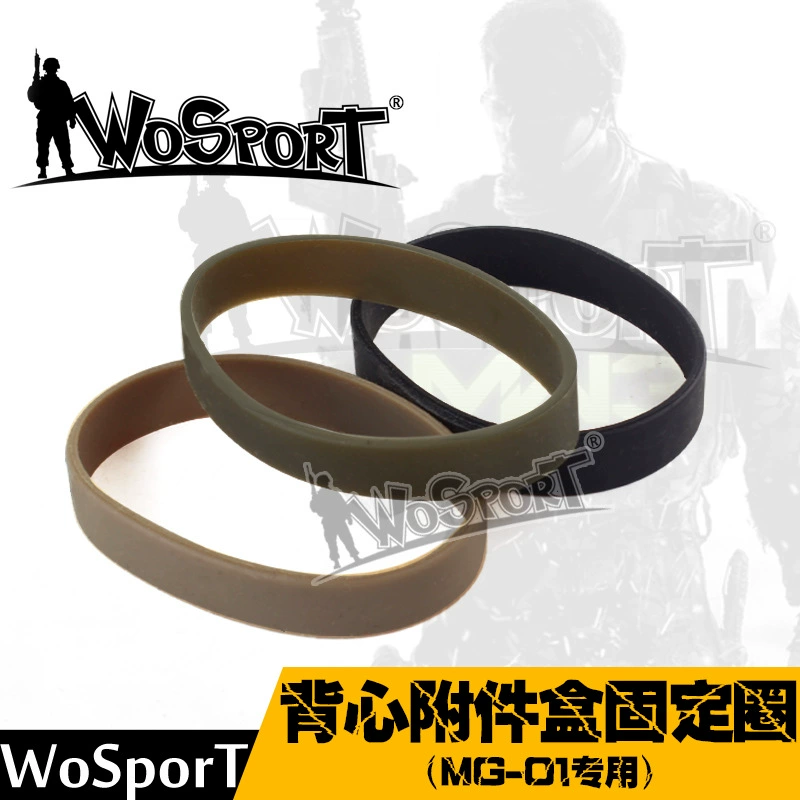 Прямые продажи производителя WOSPORT тактический жилет аксессуары набор для сопротивления растяжению и износостойкого фиксирующего круга (MG-01.02)