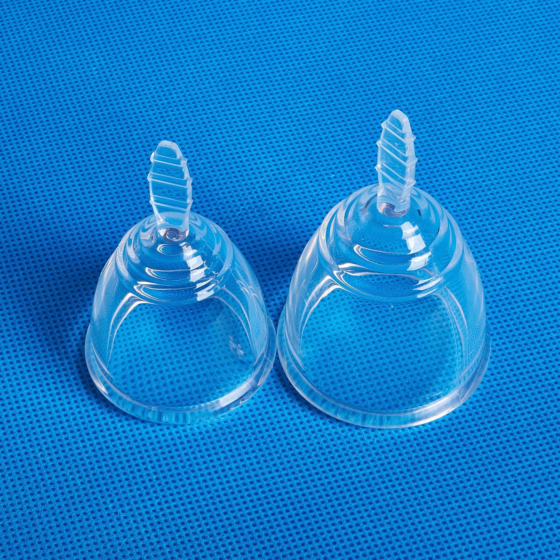 Las ventas directas de la fábrica de las mujeres de silicona Luna Copa grado alimenticio de silicona líquida Período de la taza de la menstruación