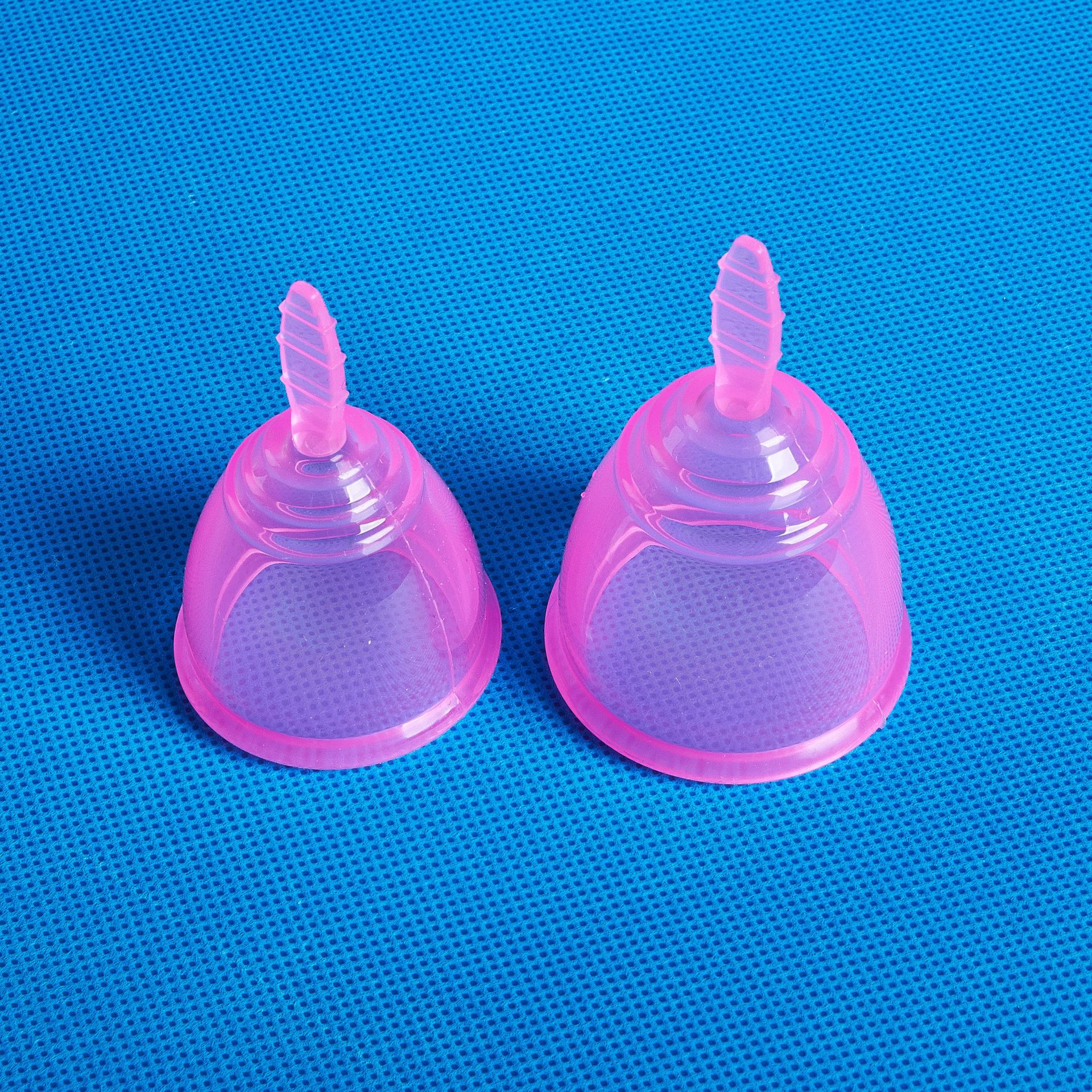 Las ventas directas de la fábrica de las mujeres de silicona Luna Copa grado alimenticio de silicona líquida Período de la taza de la menstruación