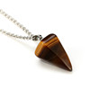 Fashionable accessory, agate crystal, pendant, necklace, simple and elegant design, wholesale