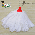 思佳圆头无纺布拖把厂家直批水布墩布大拖把细纤维拖把头新料耐