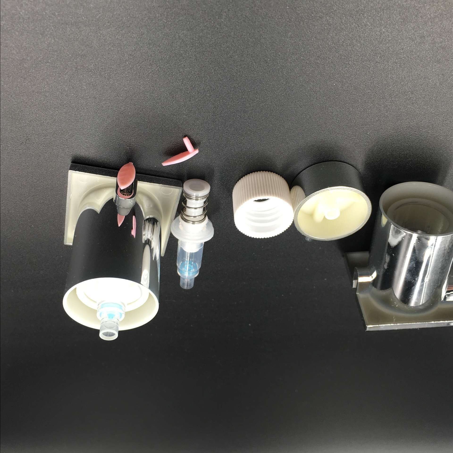 厂家长期供应真空瓶配件ABS塑料乳液泵头化妆品护肤品瓶替换泵