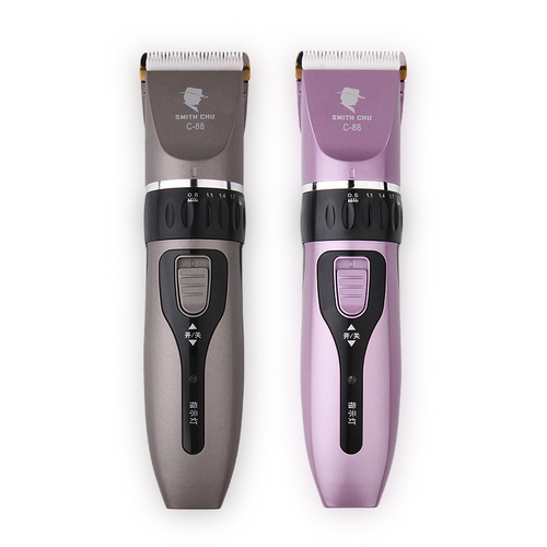 Factory direct supply to hair salon hair clipper family baby safe electric push stand rechargeable dual-purpose electric hair clipper