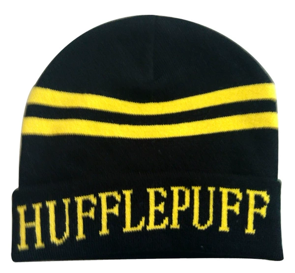 Yellow alphabet hat