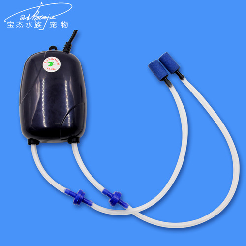Fish tank oxygen pump, dual-hole air pump, oxygenation machine, charging fish breeding, aeration pump, aquarium supplies RS390