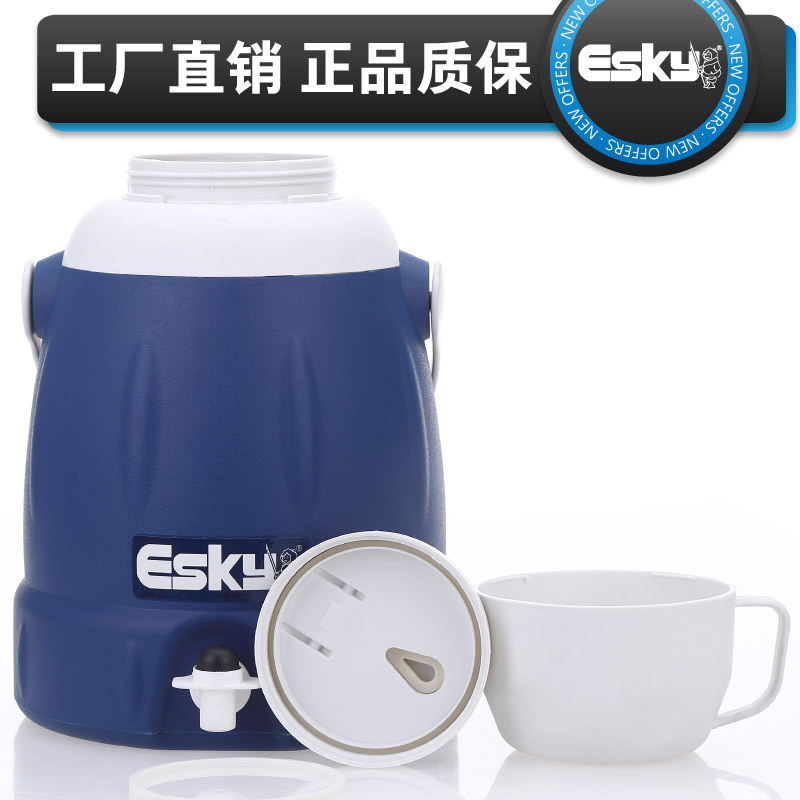Esky 5L de plástico olla térmica profesional de almacenamiento en frío líquido almacenamiento en frío cadena logística distribución protección del medio ambiente y seguridad