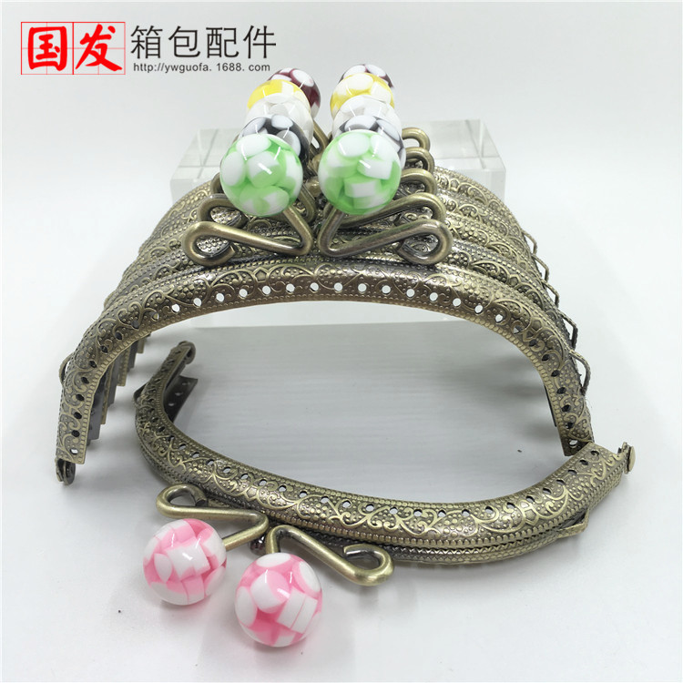 12.5CM arco de jalea caramelo cabeza de oro bronce 0400 - GT