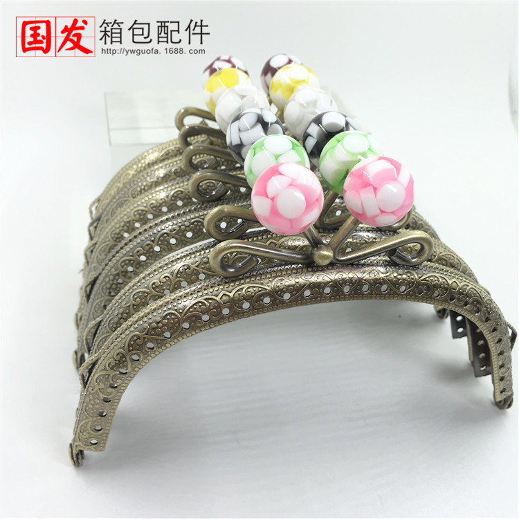 12.5CM arco de jalea caramelo cabeza de oro bronce 0400 - GT