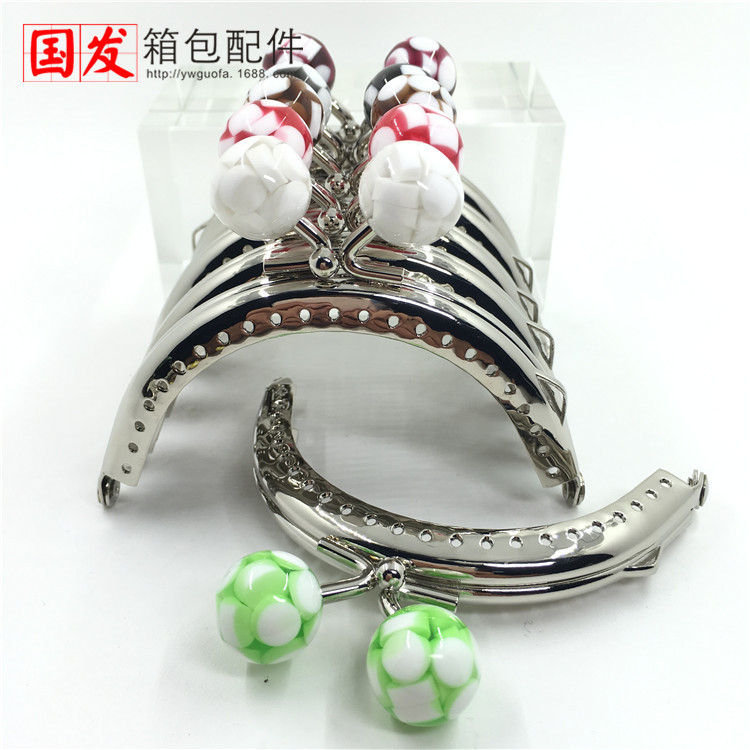 No en stock: 8.5CM semicircular gelatina lisa cabeza de caramelo oro plateado    0183 - ys