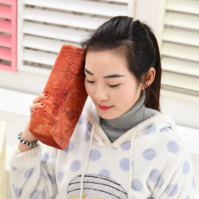 Plank Brick Pillow Plush: Oyuncaq yastıqlar