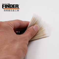 Cross-border dust removal tool brush wholesale home decoration paint brush 2 inches 4 inches plastic handle PET paint brush